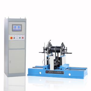 Horisontal menyeimbangkan mesin untuk vakum Roller